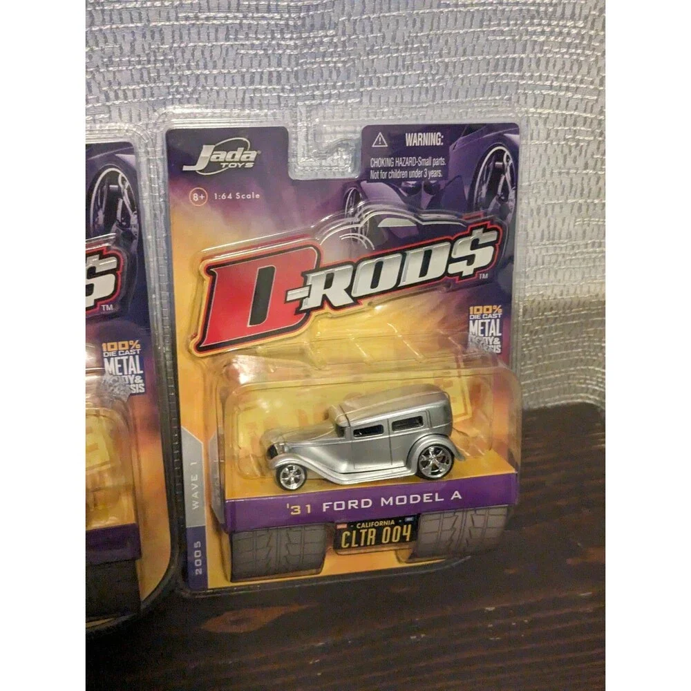 NEW FACTORY SEALED JADA TOYS D-RODS SERIES LOT OF 3x - 31, 34, 40 FORD